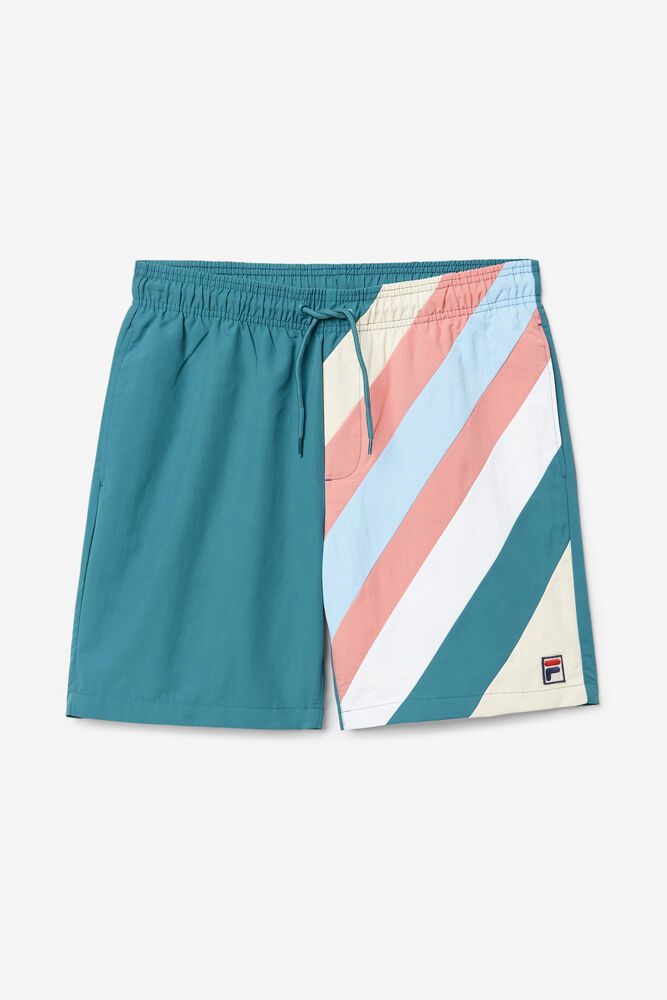 Fila Shorts Herre Blå Teller Swim 302985-EWZ